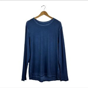 lululemon athletica Blue Long Sleeve Tee